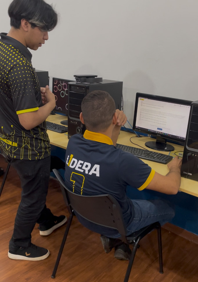 Sala de aula da CIA Cursos